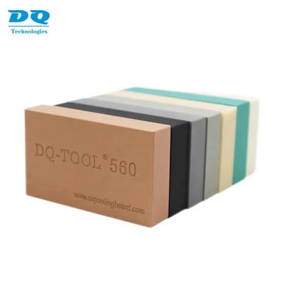High Compressive Strength Dq5120 Dq5166 with High Density Polyurethane Tooling Boards Materials for Foundry Core Boxes