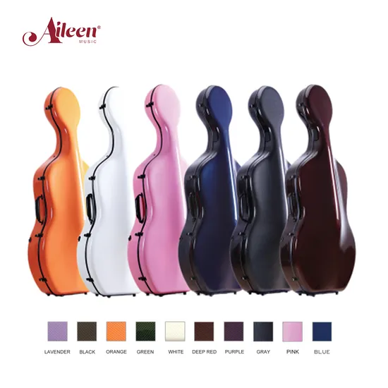 4/4 Carbon Cello Hard Case, Many Colors for Choice (CSC801CC)