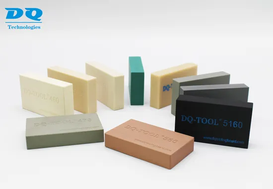 High Flexural Dq5120 Dq5166 with Density 1.20g/cm3 1.65 g/cm3 Polyurethane Tooling Boards Materials for Gauges