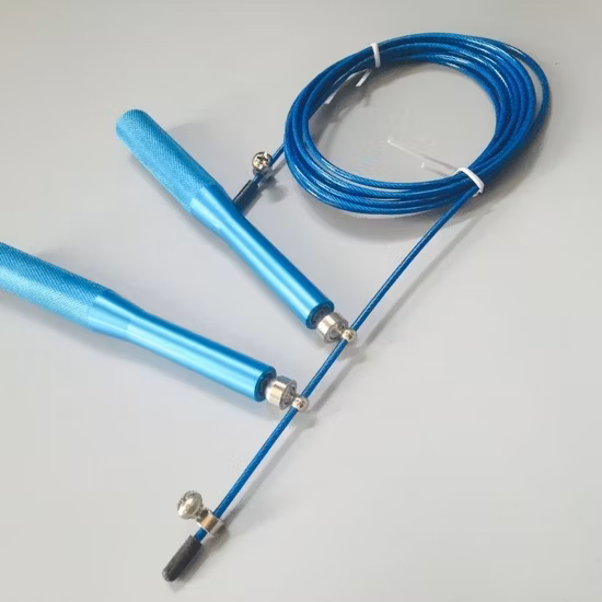 Adjustable Crossfit Speed Jupm Rope for Fitness Gym Equipment