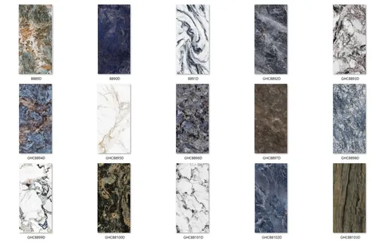 Huichuang Interior Self Adhesive Film Marble Design Pet Decorative Film 