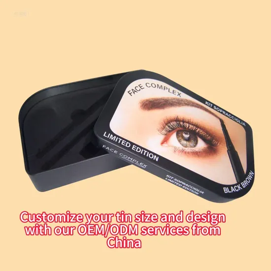 Certified Customizable Metal Packaging for Storage Chocolate Square Package Tea Cookie Biscuit Mint Candy Sweet Mint Can Christmas Gift Packaging Tin Box 