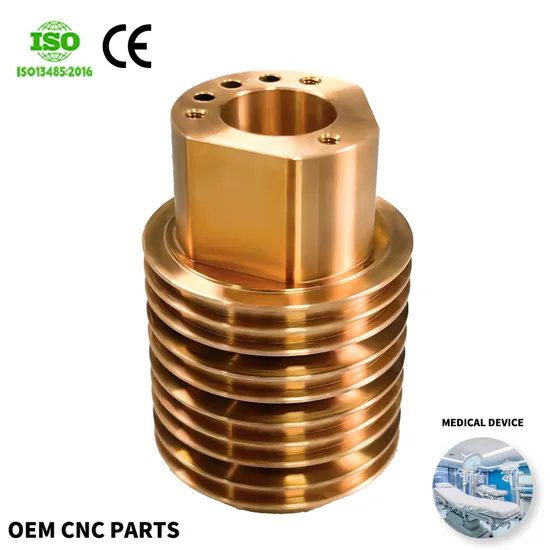 Brass Copper Bronze 5 Axis CNC Precision Machining Product/Aluminum Part/Machinery Part/CNC Parts 